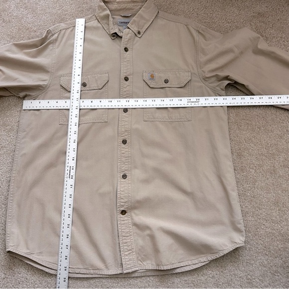 Carhartt Relaxed Fit Long Sleeve Button Down Shirt - Picture 7 of 9